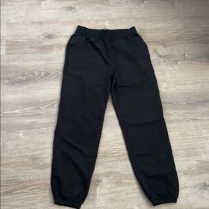 Fashion Nova: Performance Track Pants- Blck